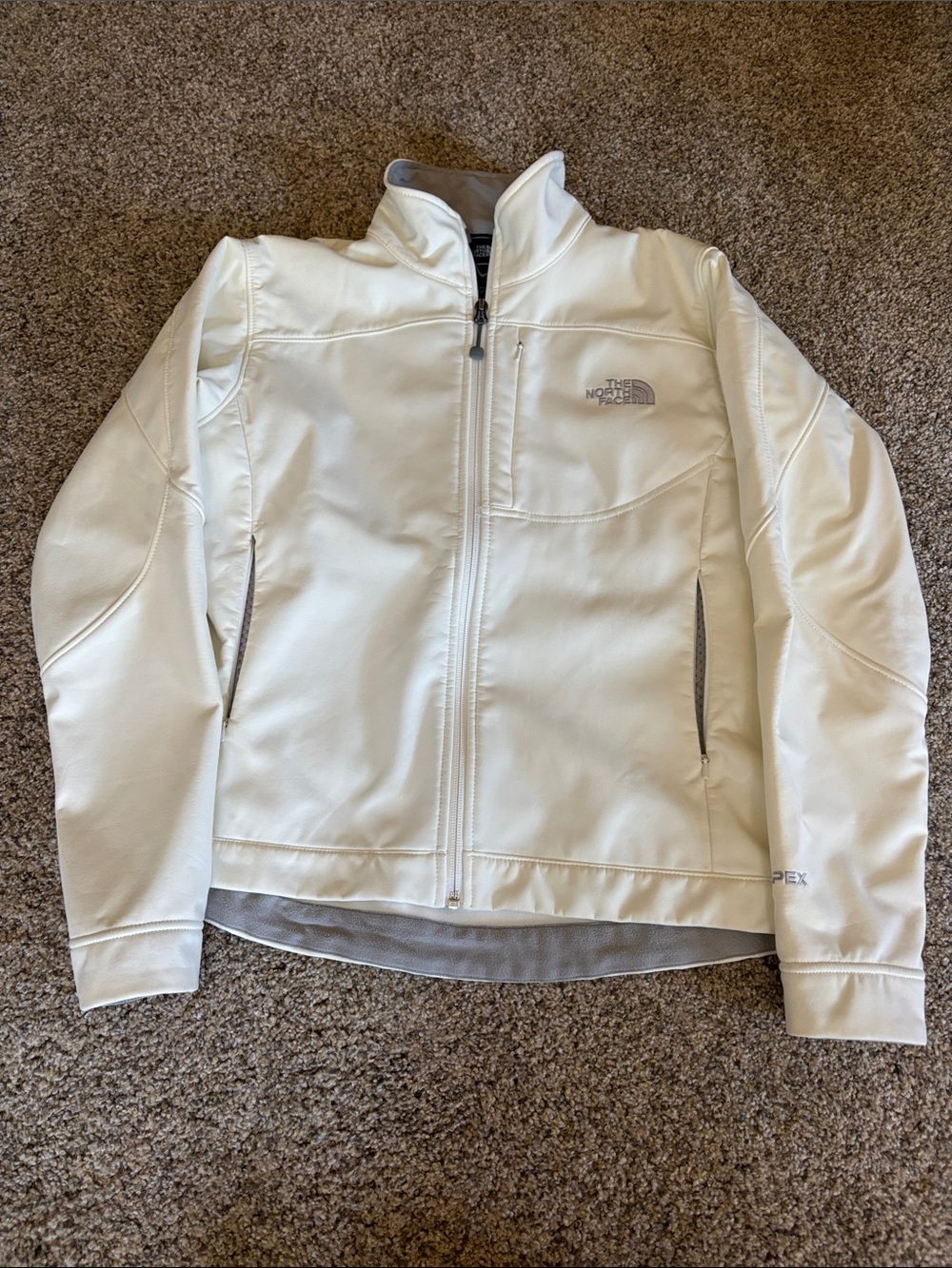 The North Face Women's Cream Full-Zip Jacket
